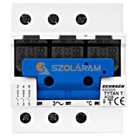 Schrack TYTAN T biztosítós kapcsoló, 3 pólusú, DO2/63A