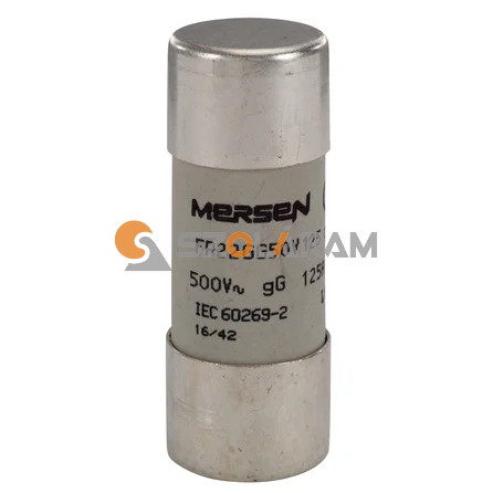 Mersen gG 22x58mm 125A AC500/600V FR22GG50V125 biztosítóbetét