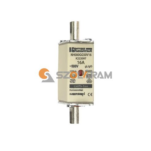Mersen NH000GG50V16 biztosítóbetét
