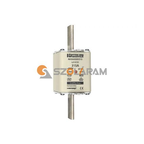 Mersen NH3GG50V315 biztosítóbetét