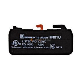 Schrack Segédérintkező, AC15 3A/230V, 1ny, késve nyitó