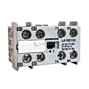   Schrack Segédérintkező, AC15 3A/230V, 2z+2ny, LA1 mini segédmk.-hoz