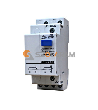 Schrack Sorbaépíthető impulzuskapcsoló, 2z, 230VAC, 16A, 1KE