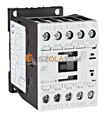 Schrack Mágneskapcsoló 4kW, 1z, tekercs 230VAC, 9A/AC3, 22A/AC1, S0