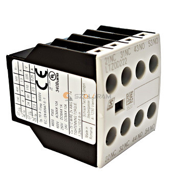 Schrack Segédérintkező 2z+2ny, mágneskapcsoló S0-S1