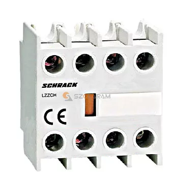 Schrack Segédérintkező, mellső, CUBICO Classic, 2ny