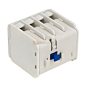 Schrack Segédérintkező, mellső, CUBICO Mini, 2z+2ny