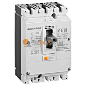 Schrack MX1 terheléskapcsoló 3P 125A