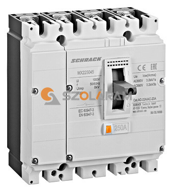 Schrack MX2 terheléskapcsoló 4P 250A
