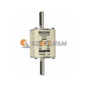   Mersen NH2 400A gL/gG 500V középső-kioldásjelzéssel NH2GG50V400 biztosítóbetét