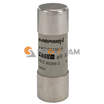 Mersen gG 22x58mm 25A AC690V FR22GG69V25 biztosítóbetét