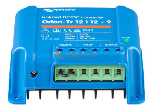 Victron Orion-Tr 12/12-9A (110W) Isolated DC-DC converter Retail DC/DC átalakító