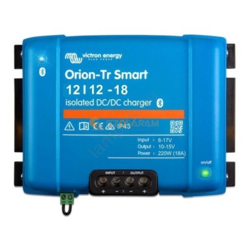 Victron Orion-Tr Smart 12/12-18A (220W) Isolated DC-DC charger DC/DC töltő