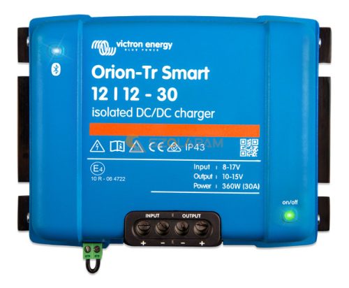 Victron Orion-Tr Smart 12/12-30A (360W) Isolated DC-DC charger DC/DC töltő