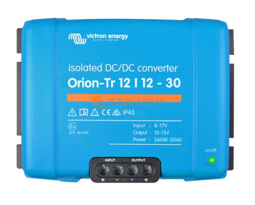 Victron Orion-Tr 12/12-30A (360W) Isolated DC-DC converter DC/DC átalakító