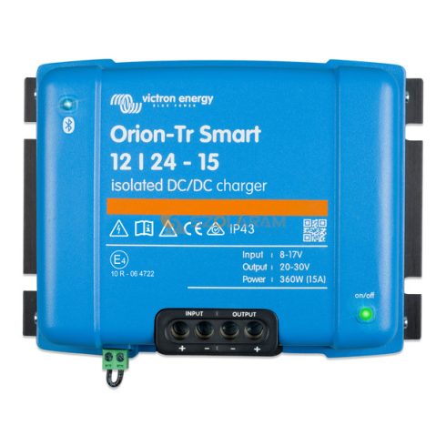 Victron Orion-Tr Smart 12/24-15A (360W) Isolated DC-DC charger DC/DC töltő