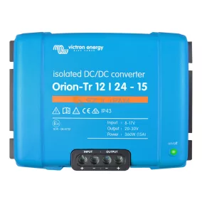  Victron Orion-Tr 12/24-15A (360W) Isolated DC-DC converter DC/DC átalakító