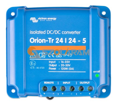 Victron Orion-Tr 24/24-5A (120W) Isolated DC-DC converter DC/DC átalakító