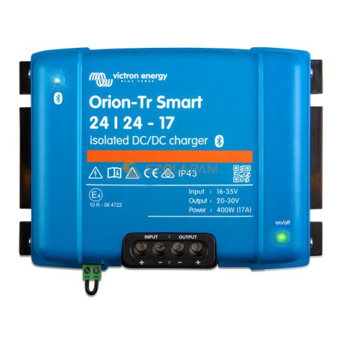 Victron Orion-Tr Smart 24/24-17A (400W) Isolated DC-DC charger DC/DC töltő