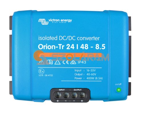 Victron Orion-Tr Smart 24/48-8,5A (400W) Isolated DC-DC charger DC/DC töltő