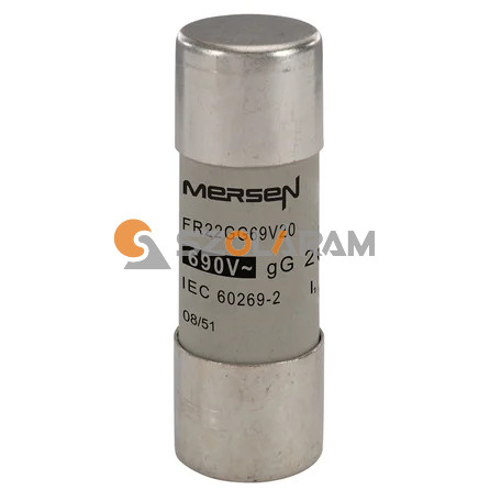 Mersen gG 22x58mm 20A AC690V FR22GG69V20 biztosítóbetét