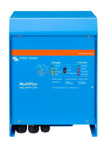 Victron MultiPlus 24/3000/70-16 230V VE.Bus  invertertöltő
