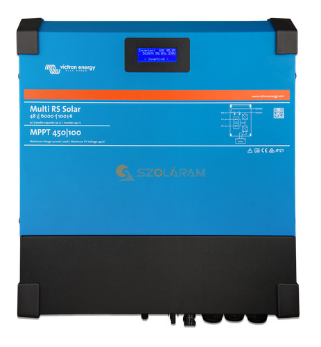Victron Multi RS Solar 48/6000/100-450/100  napelemes-invertertöltő
