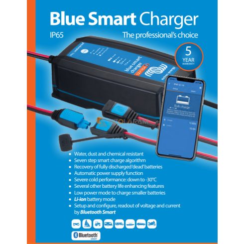 Victron Brochure Blue Smart IP65 Charger NL (doos van 25) brossúra