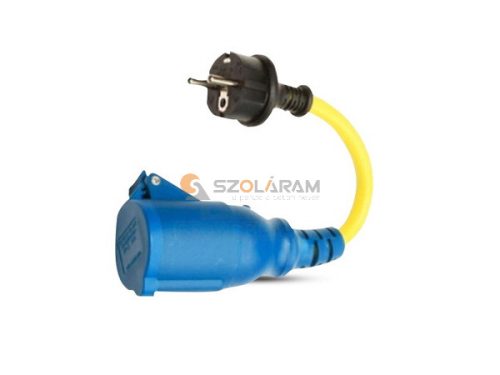 Victron Adapter Cord 16A/250V-Schuko plug/CEE Coupling adapterkábel