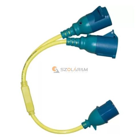 Victron Splitter Cord 16A/250V-CEE plug/2xCEE Coupling elosztó kábel