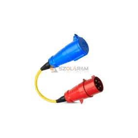   Victron Adapter Cord 32A/3 to single ph.-CEE Plug 5P/CEE Coupling 3P adapterkábel