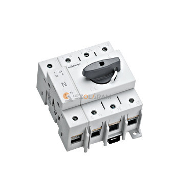 Schrack Terheléskapcsoló DIN sínre 3P + N, 125A