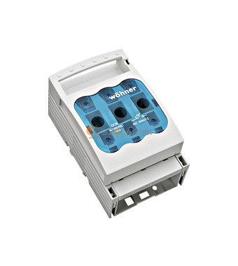 Schrack NH000 biztosítós kapcsoló 125A, csatl. kapocs, 50mm2