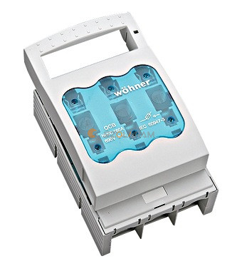 Schrack NH00 biztosítós kapcsoló 160A, szorítókapocs 70mm2