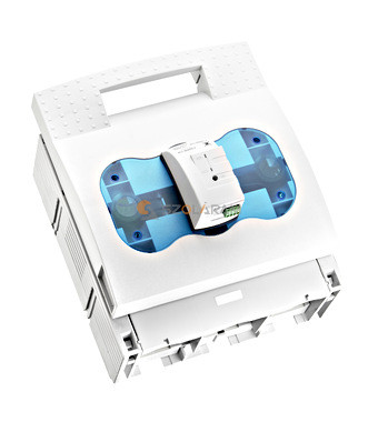 Schrack NH3 biztosítós kapcsoló 630A, M12 csavar, 240mm2+felügyelet