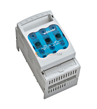 Schrack NH000 biztosító aljzat 125A, 30mm Compact rendszer