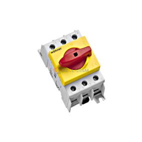 Schrack Terheléskapcsoló DIN sínre 3P, 63A, 16 - 50mm²