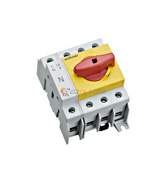 Schrack Terheléskapcsoló DIN sínre 3P + N, 100A