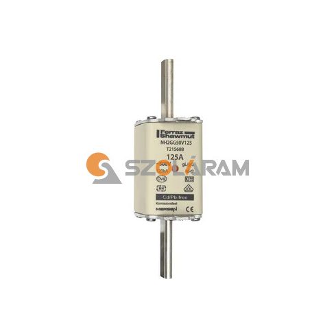 Mersen NH2GG50V125 biztosítóbetét