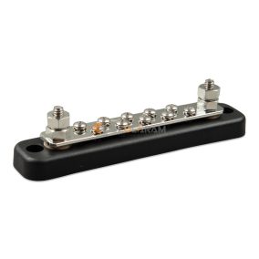 Victron Busbar 150A 2P with 10 screws +cover gyűjtősín