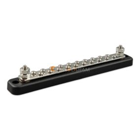 Victron Busbar 150A 2P with 20 screws +cover gyűjtősín