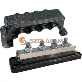 Victron Busbar 600A 4P +cover gyűjtősín