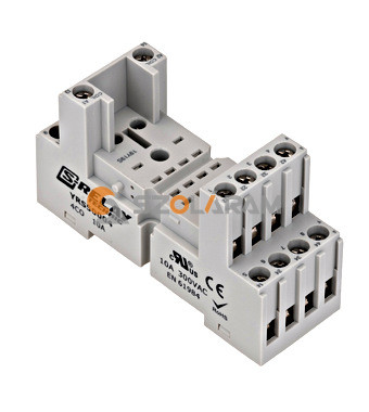 Schrack RS relé foglalat, 14 pólusú, 10A