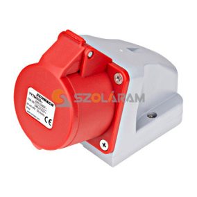 Schrack CEE fali aljzat, 5 pólusú, 16A, 400V, IP44
