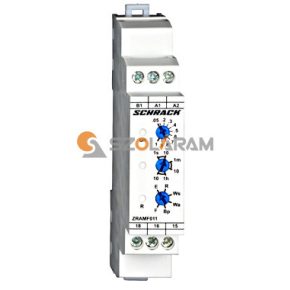   schrack Multifunkciós időrelé AMPARO, 24-48VDC,24-240VAC, 1v, 5A