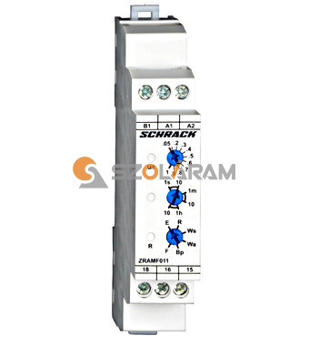 Schrack Multifunkciós időrelé AMPARO, 24-48VDC,24-240VAC, 1v, 5A
